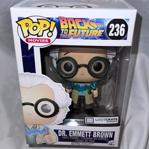 Never Been Opened Funko POP! Movies Back to the Future Dr. Emmett Brown #236